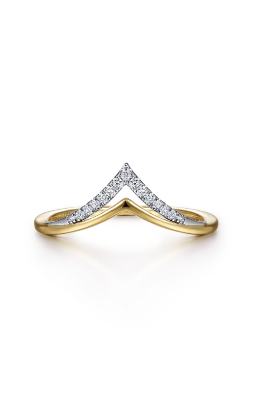 Gabriel & Co. Bujukan Diamond 14K White Gold and 14K Yellow Gold Ring LR51826M45JJ