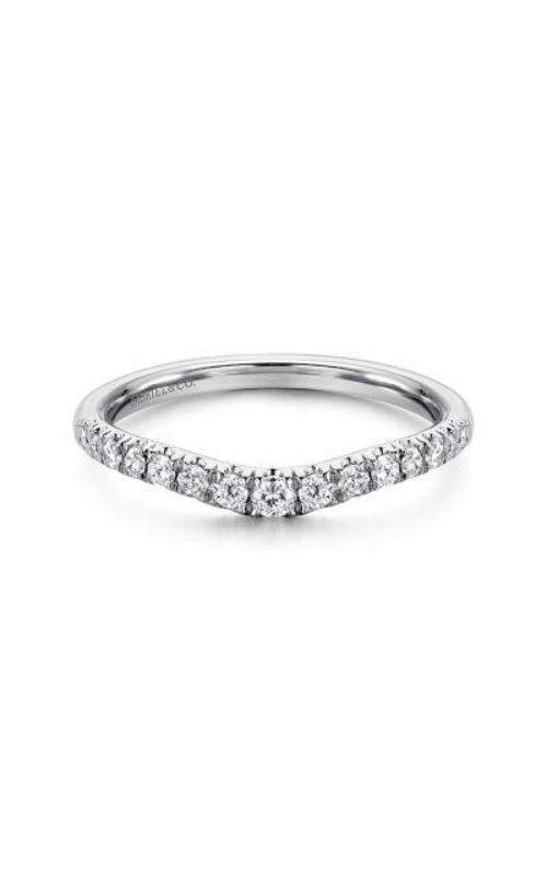 Gabriel & Co. Contemporary Wedding Band AN11013W44JJ