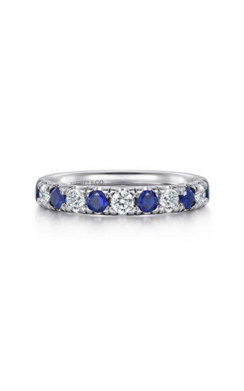Gabriel & Co. Contemporary Wedding Band AN14192W44SA