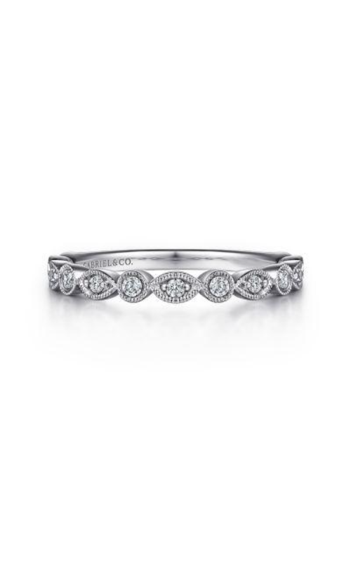 Gabriel & Co Victorian Wedding Band AN8386W44JJ