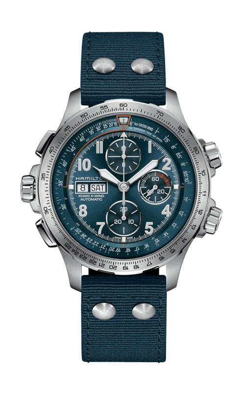 Hamilton Khaki Aviation X-Wind Auto Chrono Watch H77906940 - Main Image