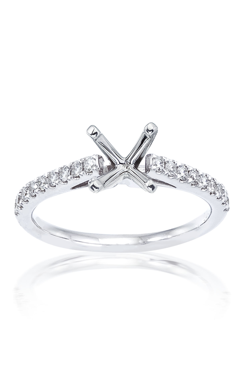 Imagine Bridal  Engagement Ring 61886D-4W-1/4-B