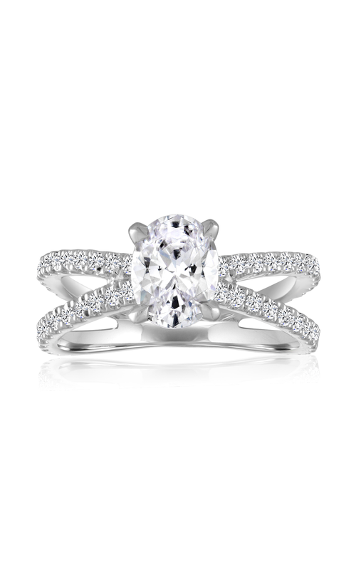 Imagine Bridal  Engagement Ring 63555D-4W-5/8-B