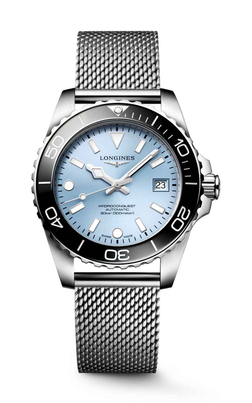 Longines Conquest Watch L3.788.4.99.6 | Frank Adams Jewelers