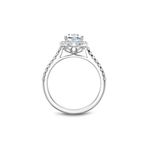 Noam Carver Halo Engagement Ring B169-01A thumbnail 2