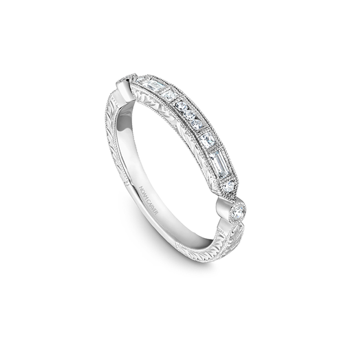 Noam Carver Stackables Platinum Wedding Band STC1-4E Local