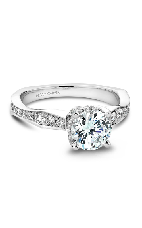 Noam Carver Engagement Ring Vintage B020-01A