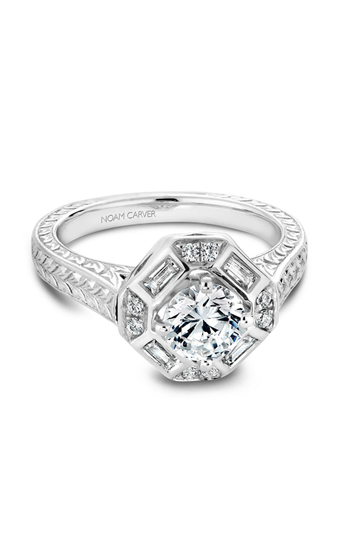 Noam Carver Engagement Ring Vintage B080-01A