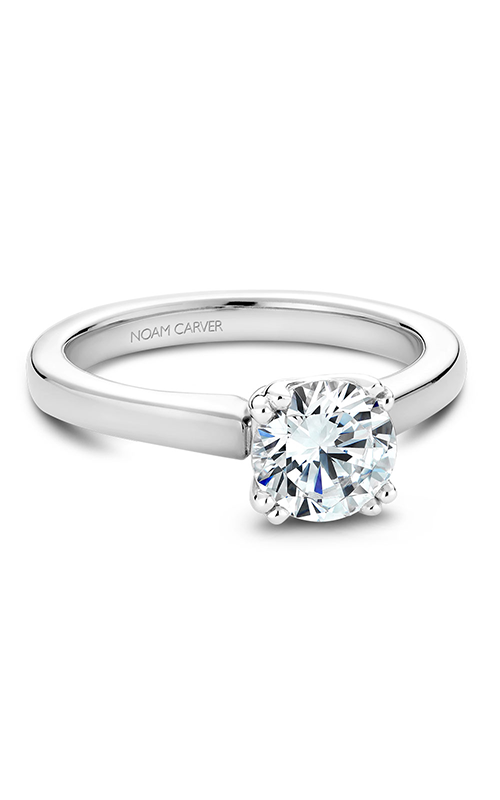 Noam Carver Solitaire Solitaire Round Engagement Ring B001-02A