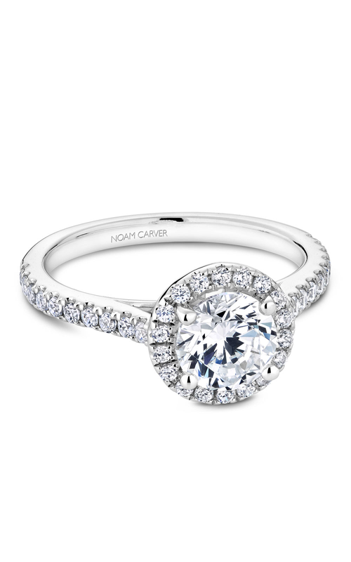 Noam Carver Engagement Ring Halo R050-01A