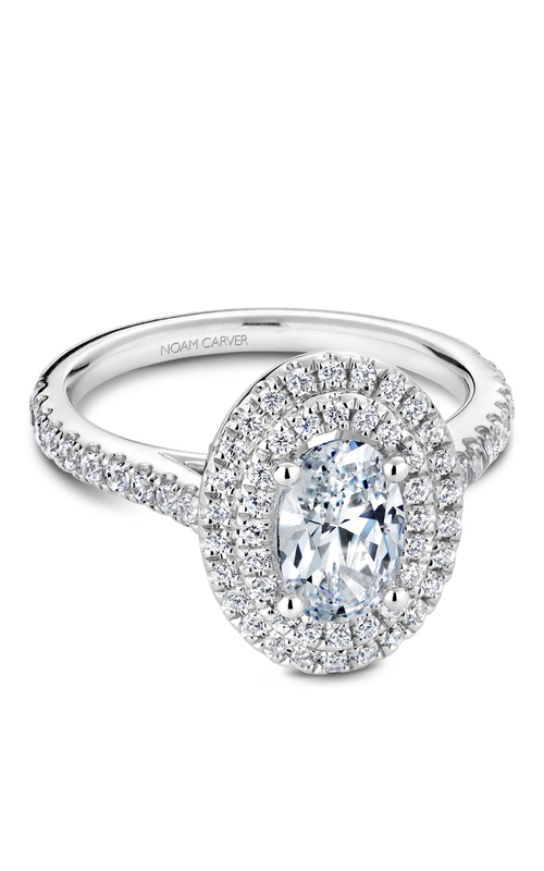 Noam Carver Engagement Ring Halo R051-02A