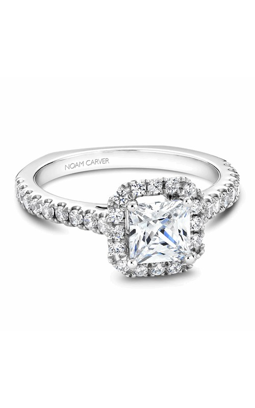 Noam Carver Engagement Ring Halo B034-02A
