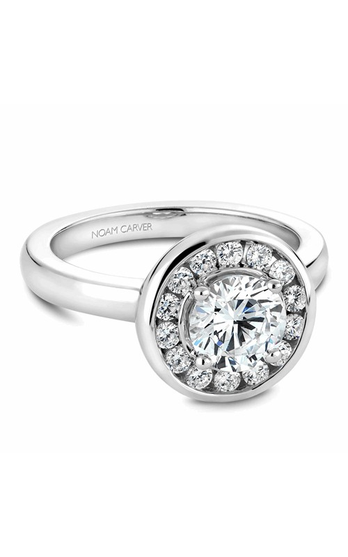 Noam Carver Engagement Ring Halo B037-02A