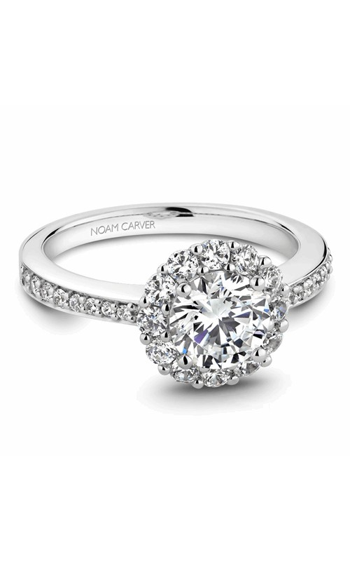 Noam Carver Halo Engagement Ring B100-07A Noam Carver Halo Engagement Ring B100-07A