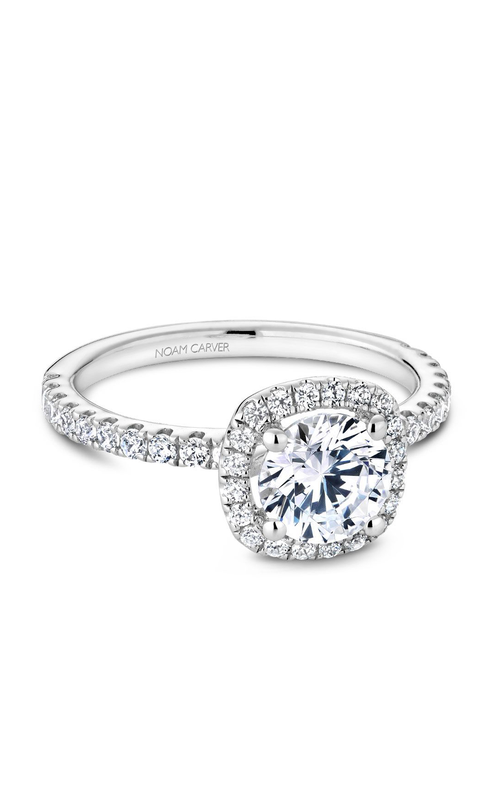 Noam Carver Halo Engagement Ring B223-01A Noam Carver Halo Engagement Ring B223-01A