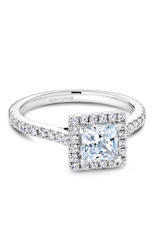 Noam Carver Halo Engagement Ring R050-06A Noam Carver Halo Engagement Ring R050-06A