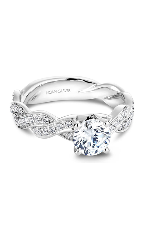 Noam Carver Engagement Ring Twist Band B059-01A