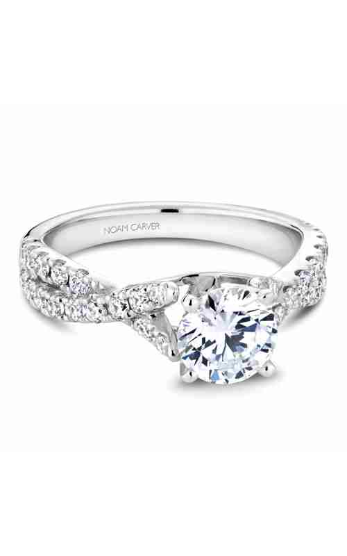 Noam Carver Engagement Ring Twist Band B154-01A