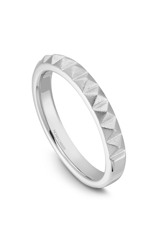 Noam Carver Stackables  14K White Gold Wedding Band STA8-1W