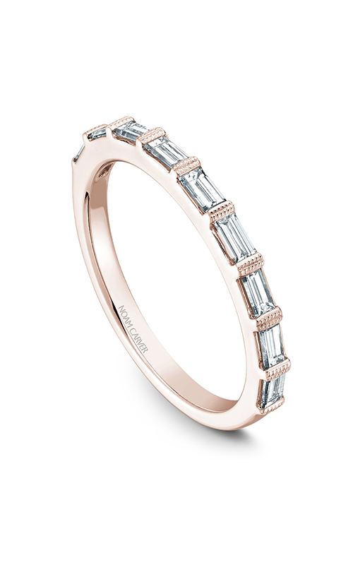 Noam Carver Stackables  14K Rose Gold Wedding Band STA7-1R