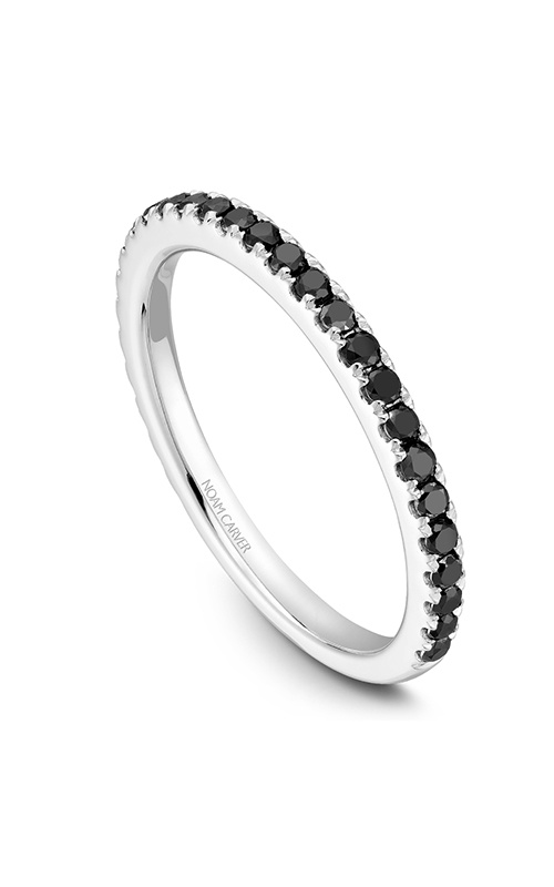 Noam Carver Stackables  14K White Gold Wedding Band STA2-1W-BD
