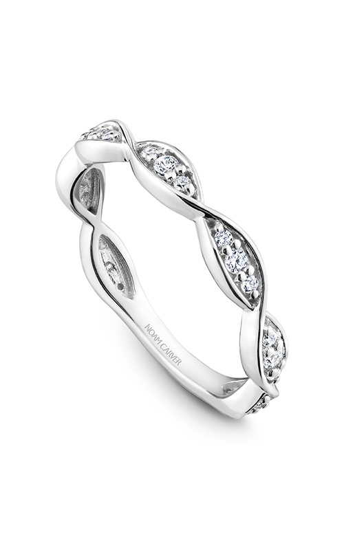 Noam Carver Stackables  14K White Gold Wedding Band STC5-1