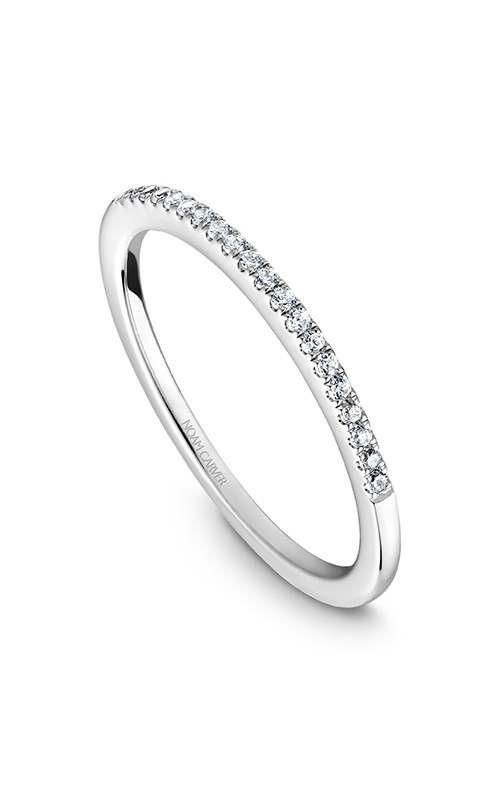 Noam Carver Stackables  14K White Gold Wedding Band STC6-1