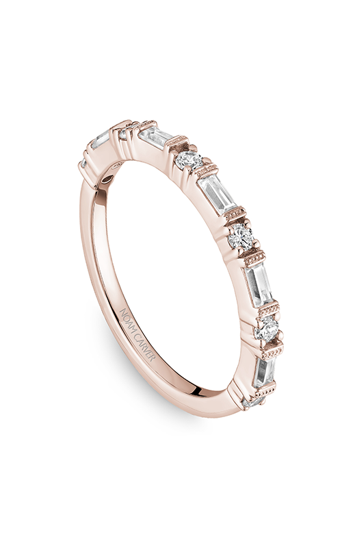 Noam Carver Stackables  14K Rose Gold Wedding Band STB10-3R