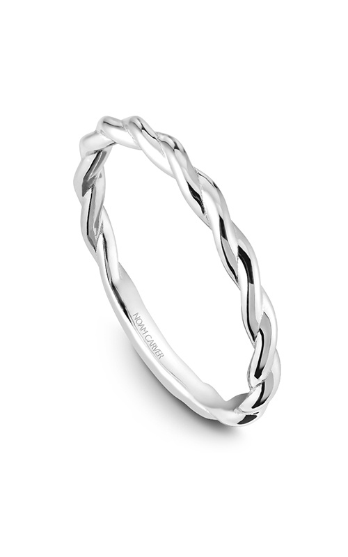 Noam Carver Stackables  18K White Gold Wedding Band STB5-2W