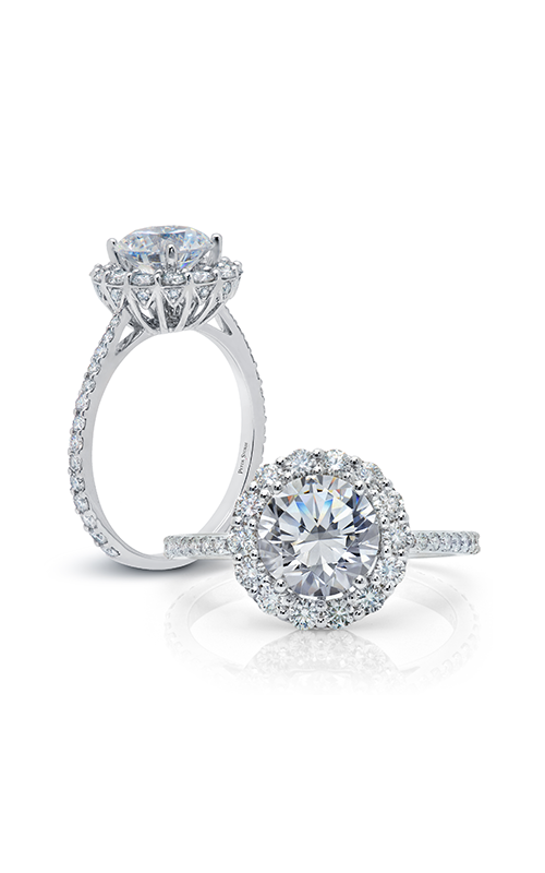 Peter Storm Diverse Halo Engagement Ring WS029_4DiaW L