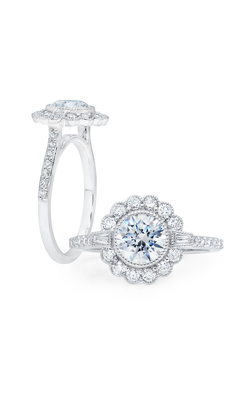 Peter Storm Diverse Halo Engagement Ring WS354_4DiaW