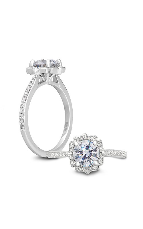 Peter Storm Diverse Halo Engagement Ring WS419_4DiaW