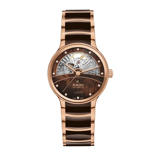 O*Y様 未使用　ヴィンテージ　RADO ブラウンレザー Rado Centrix Watch R30941702 | Michael Agnello Jewelers