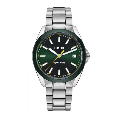 RADO BROWN STAG 自動巻き メンズ 腕時計 Rado Hyperchrome Watch R33102103 | Michael Agnello Jewelers