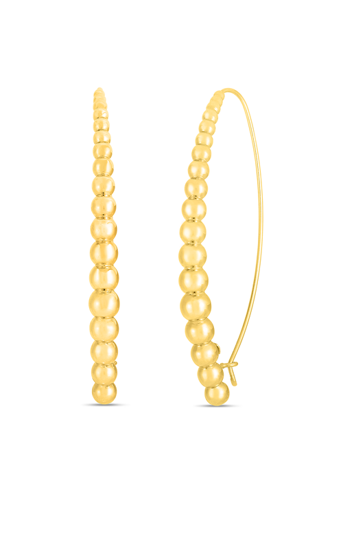 Roberto Coin Perfect Gold Hoops Earrings 6740635AYER0