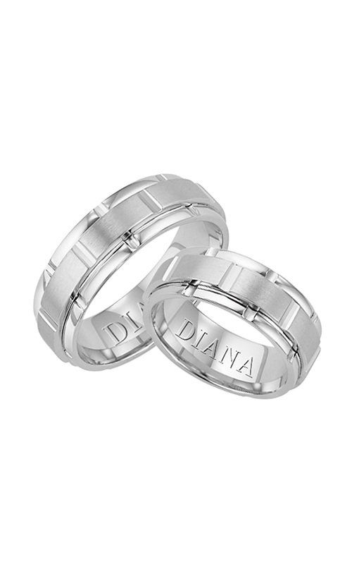 Diana Wedding Band 11-N7580W-G Diana Wedding Band 11-N7580W-G