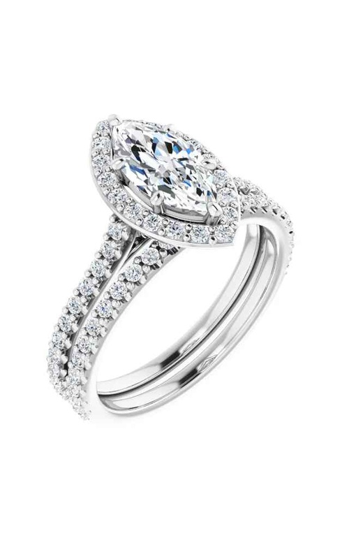 Stuller Halo Engagement Ring 122870
