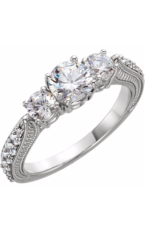 Stuller Three Stones Engagement Ring 122352