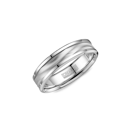 Torque Cobalt and Gold Wedding Band CW113MW6