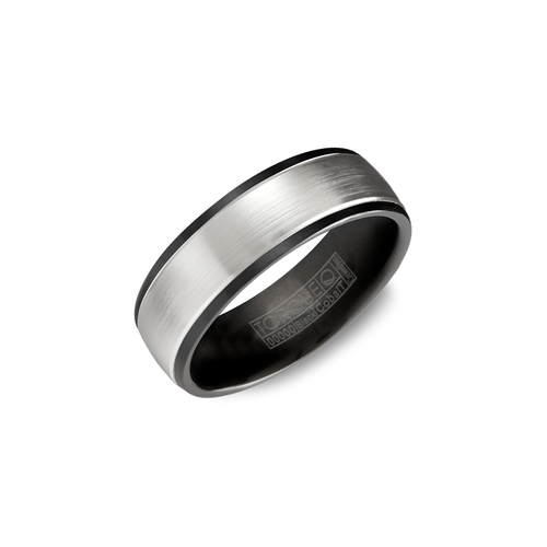 Torque Black Cobalt Wedding Band CBB-7038