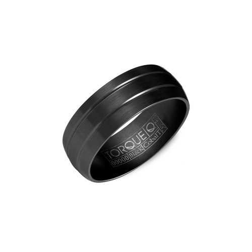 Torque Black Cobalt Wedding Band CBB-7040