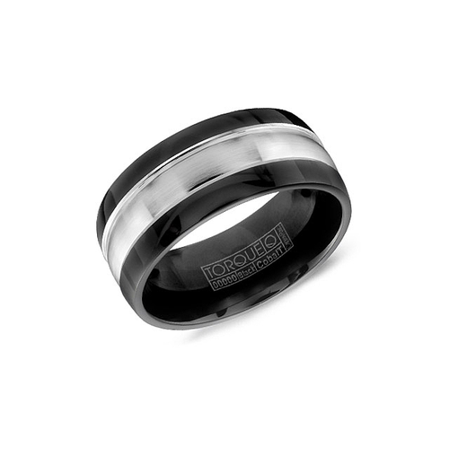 Torque Black Cobalt Wedding Band CBB-0001