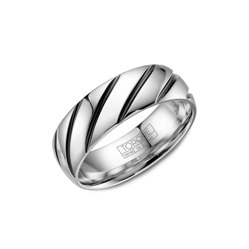Torque Black Cobalt Wedding Band CBB-7000