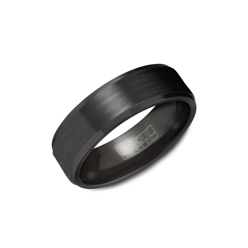 Torque Black Cobalt Wedding Band CBB-7020