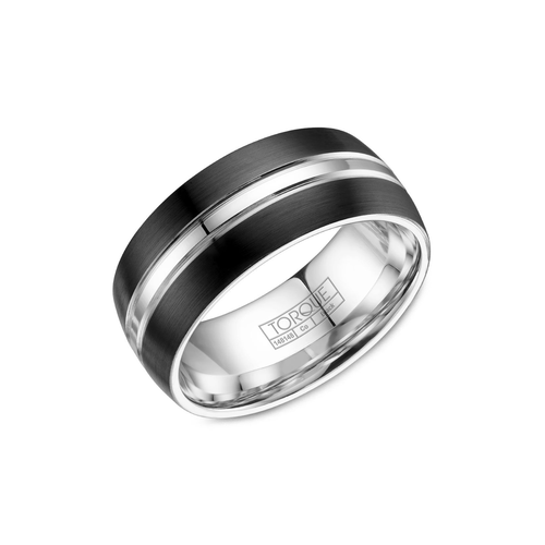 Torque Black Cobalt Wedding Band CBB-9005