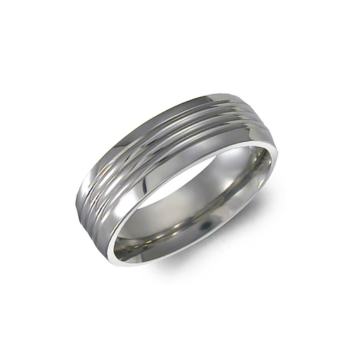 Torque Titanium Wedding Band TI-0002