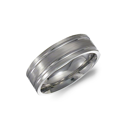 Torque Titanium Wedding Band TI-0009