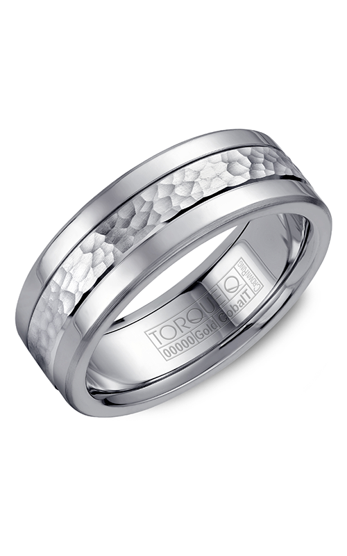 Torque Wedding Band Cobalt and Gold CW005MW75