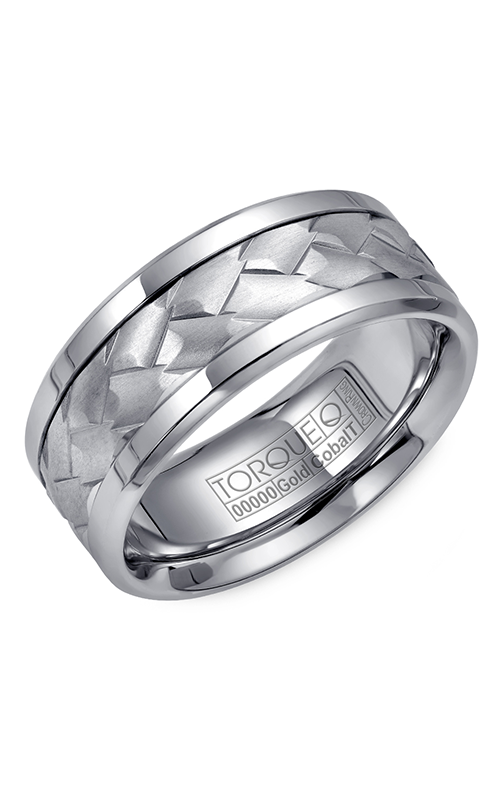 Torque Wedding Band Cobalt and Gold CW006MW9