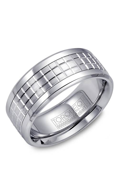Torque Wedding Band Cobalt and Gold CW009MW9